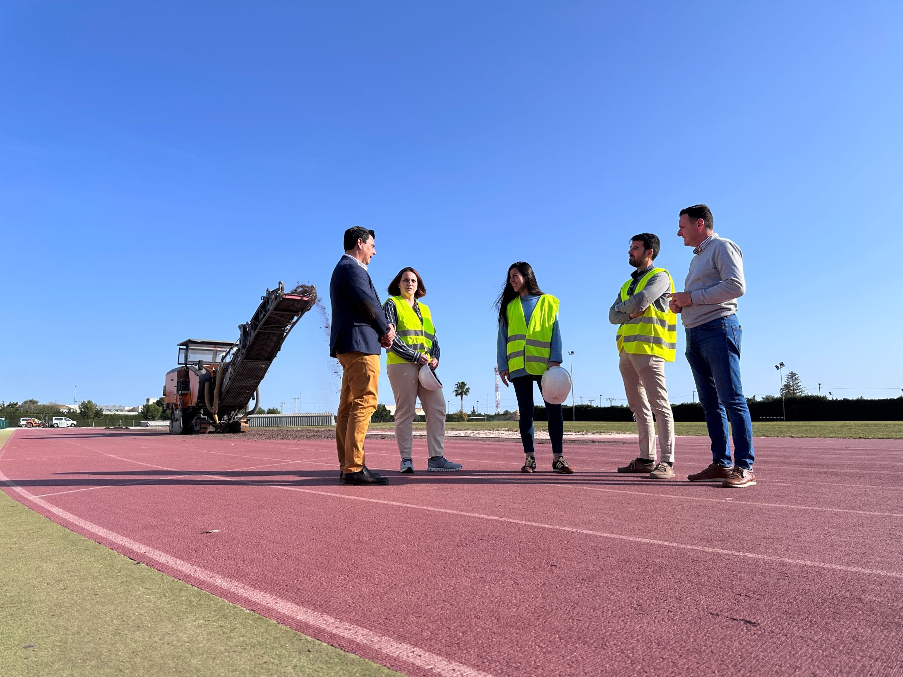 San Javier estrenará su renovada pista de atletismo en marzo de 2025